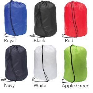 Colours Available for Chainhurst Custom Drawstring Bag