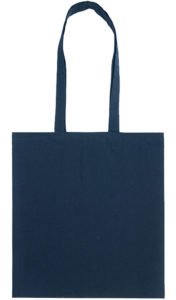 Image showing shot of Navy Seabrook Branded Recycled Tote Bag from The Promobag Warehouse