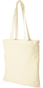 Image showing Madras Company Branded Tote Bags in Natural from The Promobag Warehouse