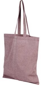 Product image of Heather Maroon Pheebs Branded Recycled Tote Bags from The Promobag Warehouse