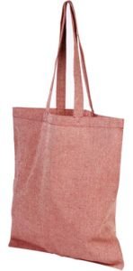 Product image of Heather Red Pheebs Branded Recycled Tote Bags from The Promobag Warehouse